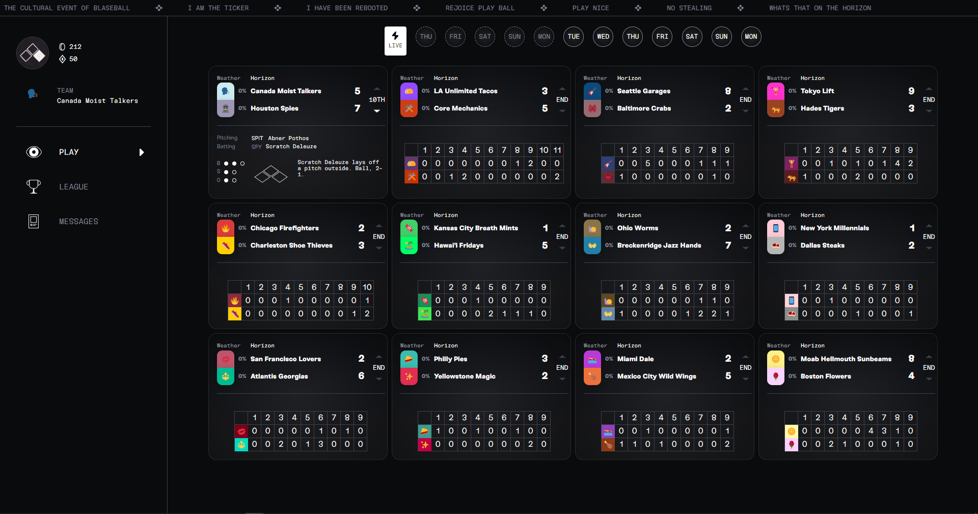 Beautified Blaseball